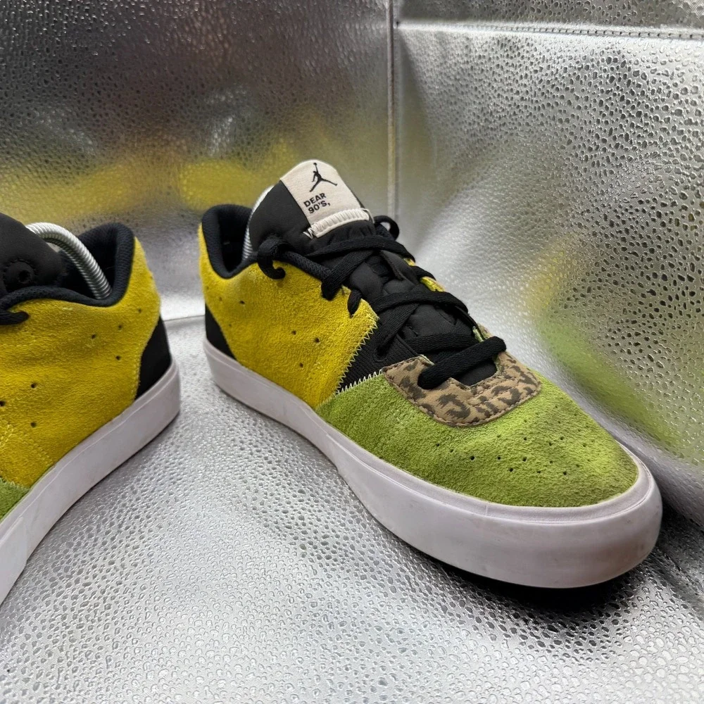 Size 8 Air Jordan Series.03 'Dear 90s Yellow Black Mens Sneaker Shoes DJ0420-700